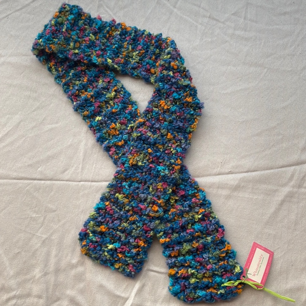 Whimsicality handmade scarf NWT
